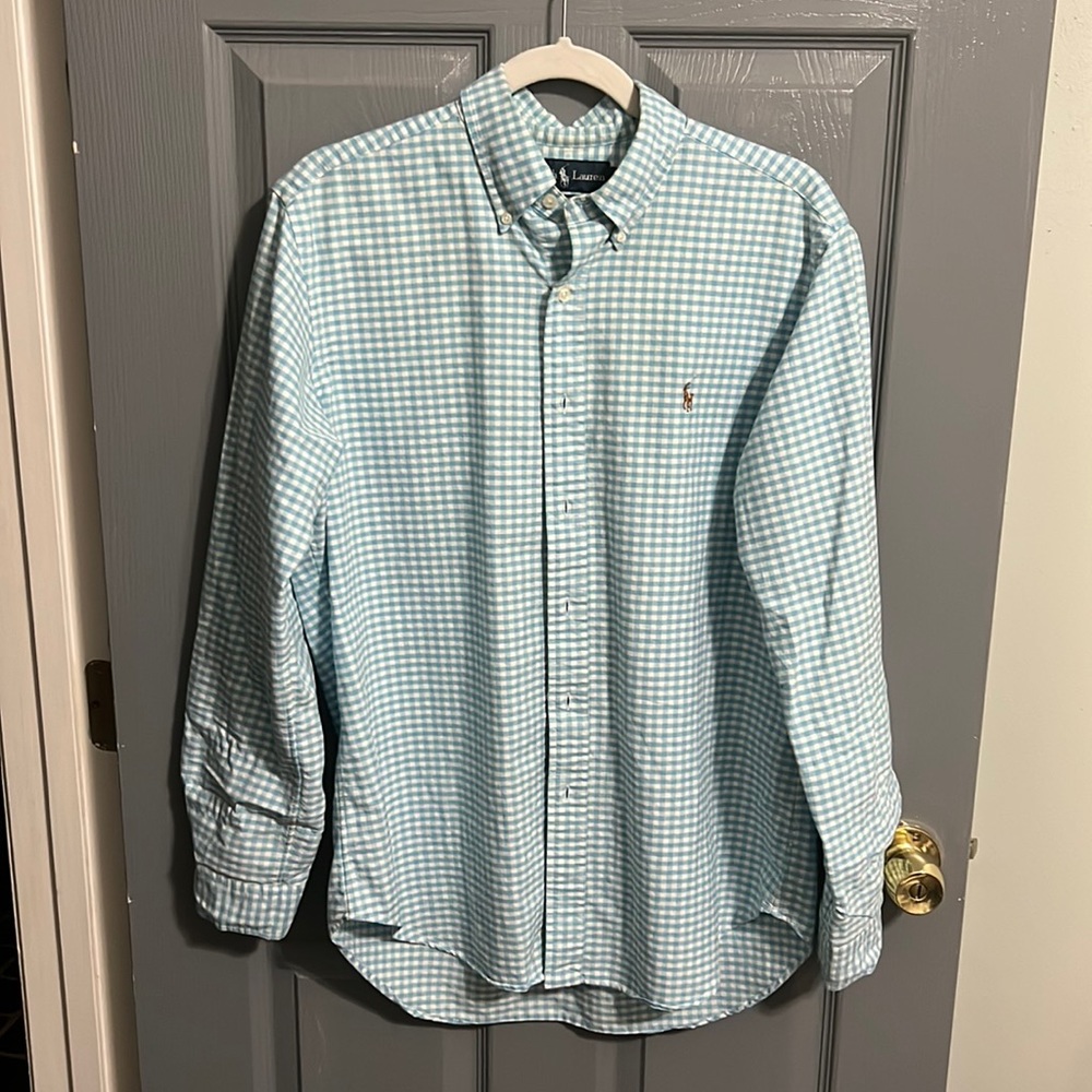Ralph Lauren, classic fit button down, size medium